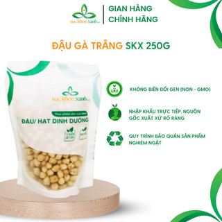 Đậu gà trắng Sức Khỏe Xanh - 250g/túi - Nhập khẩu Canada chính hãng