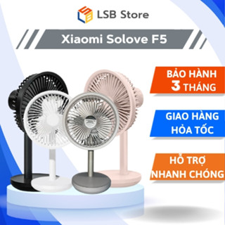 [Hỏa Tốc - HCM] Quạt Sạc Tích Điện Mini Xiaomi Solove F5 | Hàng Chính Hãng | Bảo Hành 3 Tháng | LSB Store