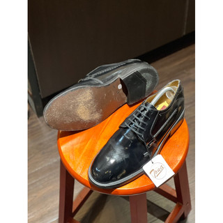 [Giày 2hand] [Size 41] Giày Tây Buộc Dây Da Bóng Đế Da