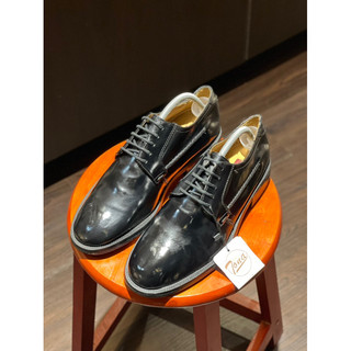 [Giày 2hand] [Size 41] Giày Tây Buộc Dây Da Bóng Đế Da