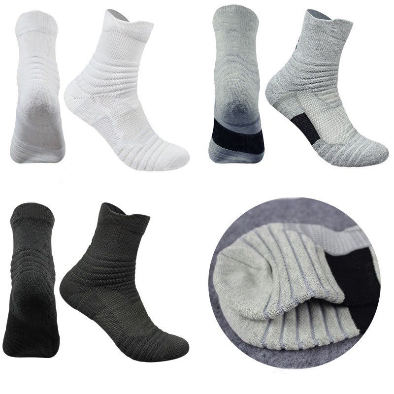 Tất thể thao đá bóng sport 8,Vớ thể thao chống trơn trượt ôm chân, dệt kim cotton, Vớ đá banh nam thể thao thời trang