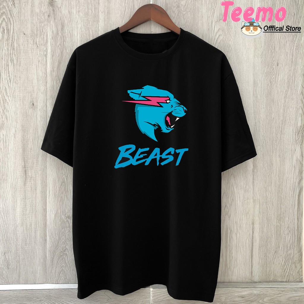 Áo Mr Beast - Áo in YouTube Mr Beast mẫu mới, chất vải thun co giãn 4 chiều