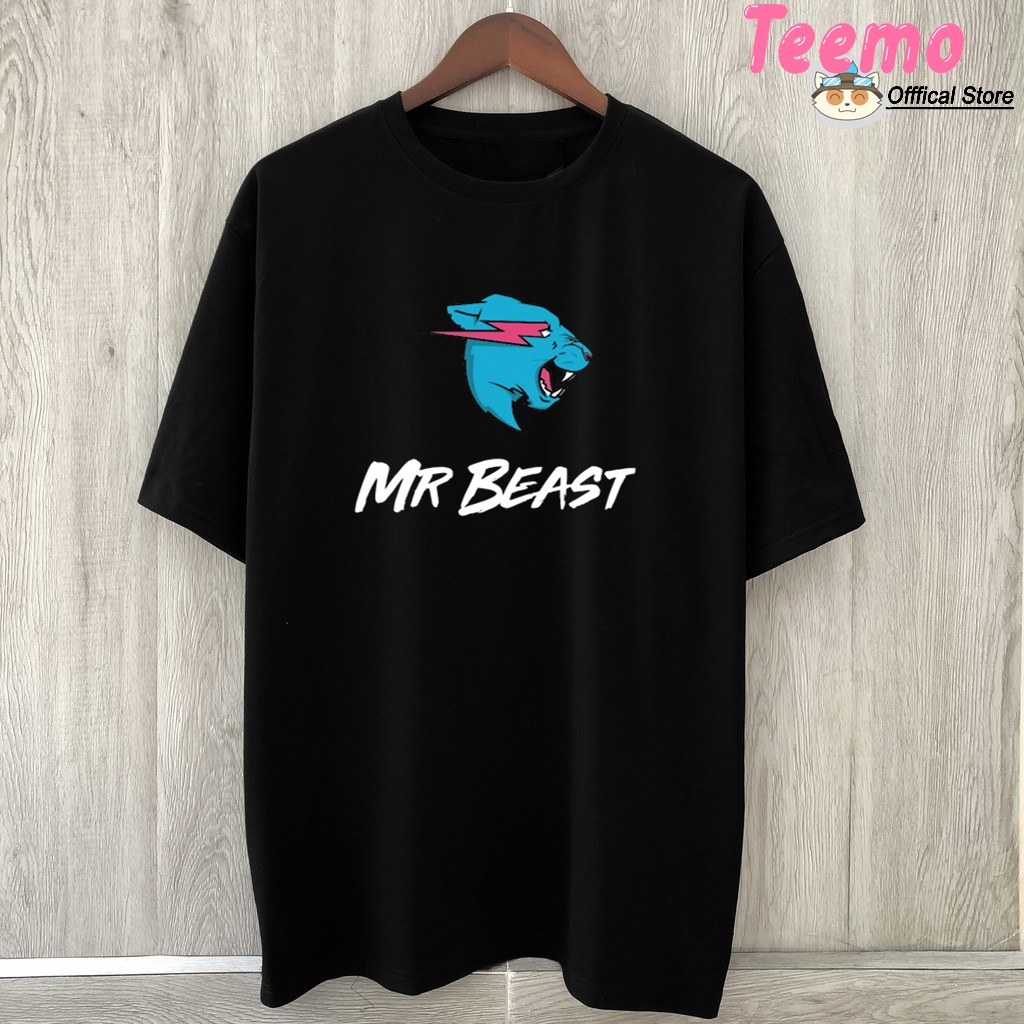 Áo Mr Beast - Áo in YouTube Mr Beast mẫu mới, chất vải thun co giãn 4 chiều