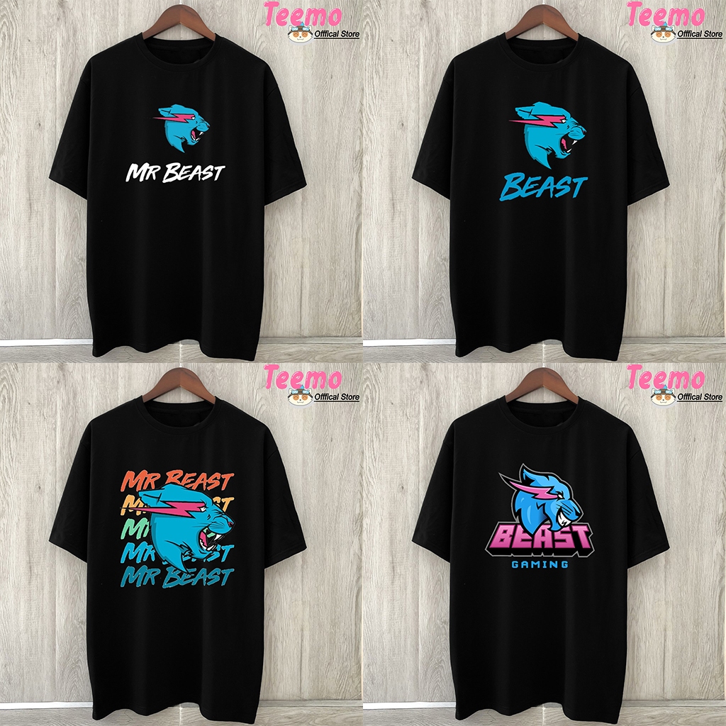 Áo Mr Beast - Áo in YouTube Mr Beast mẫu mới, chất vải thun co giãn 4 chiều