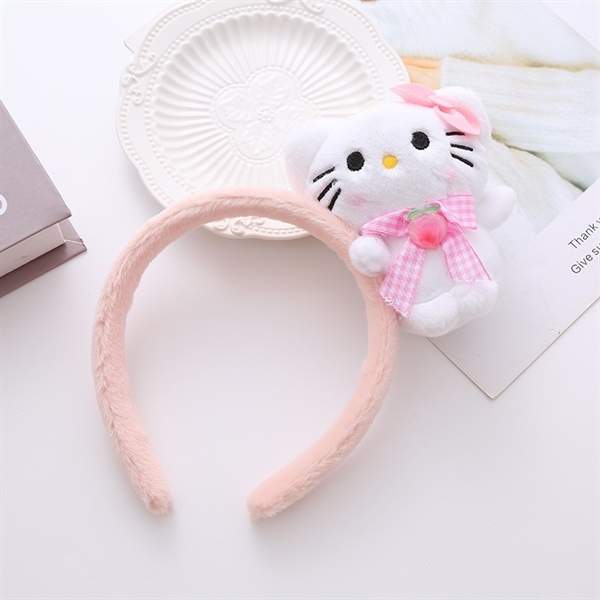 Băng đô cài tóc gấu bông Disney Kitty Melody Cinamoroll dễ thương