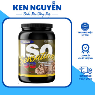 Ultimate Nutrition Iso 93 Iso93 Whey 2lbs, Sữa Tăng Cơ Bắp Nhanh 30 Gram Protein 28 Lần Dùng Iso 93