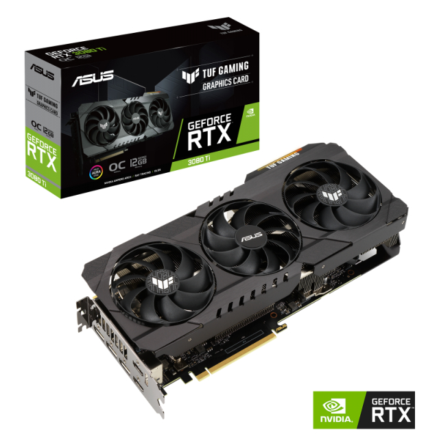 CARD MÀN HÌNH-ASUS TUF-RTX3080TI-O12G-GAMING, LỖI 1 ĐỔI 1 30 NGÀY
