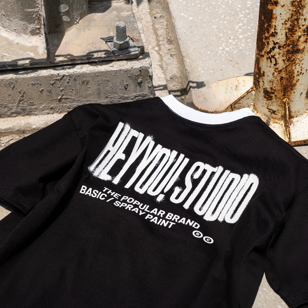 Áo thun Heyyou! Spray Paint