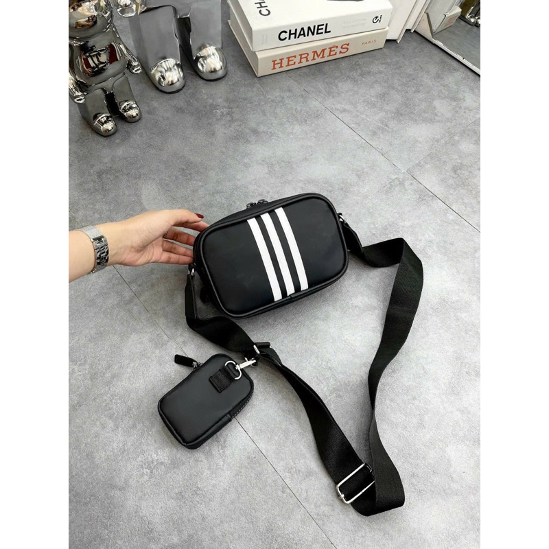 Túi adidas đeo chéo nam 2 màu