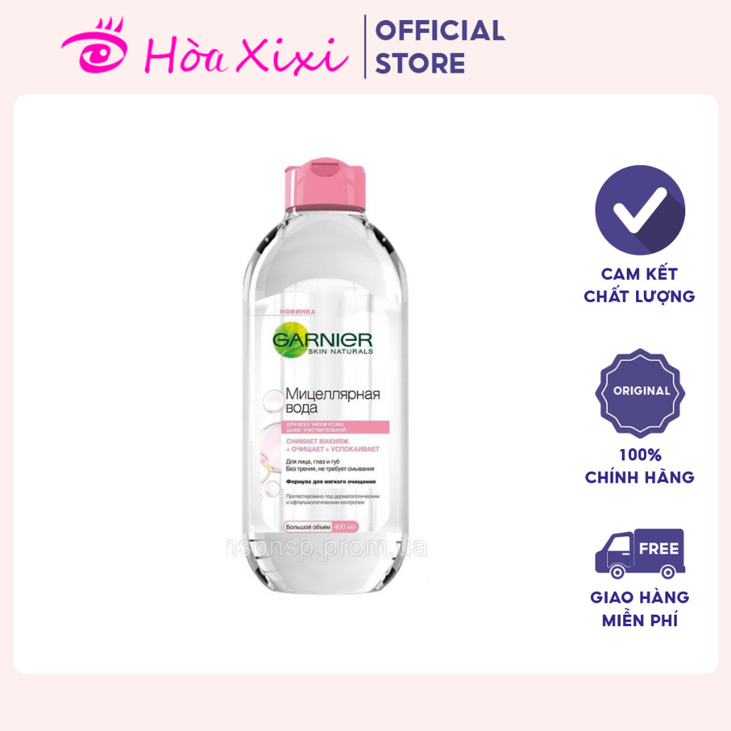 Nước tẩy trang Garnier 400ml