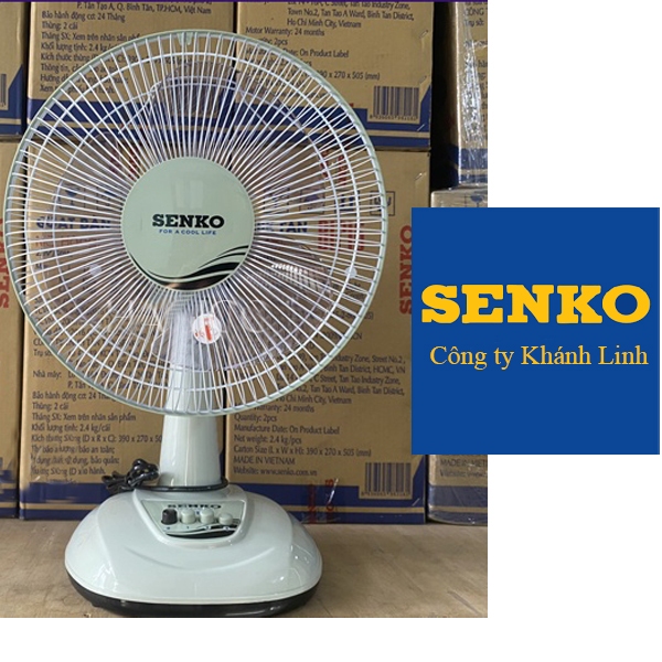 Quạt bàn SENKO B1216 - Bảo hành 24 tháng chính hãng