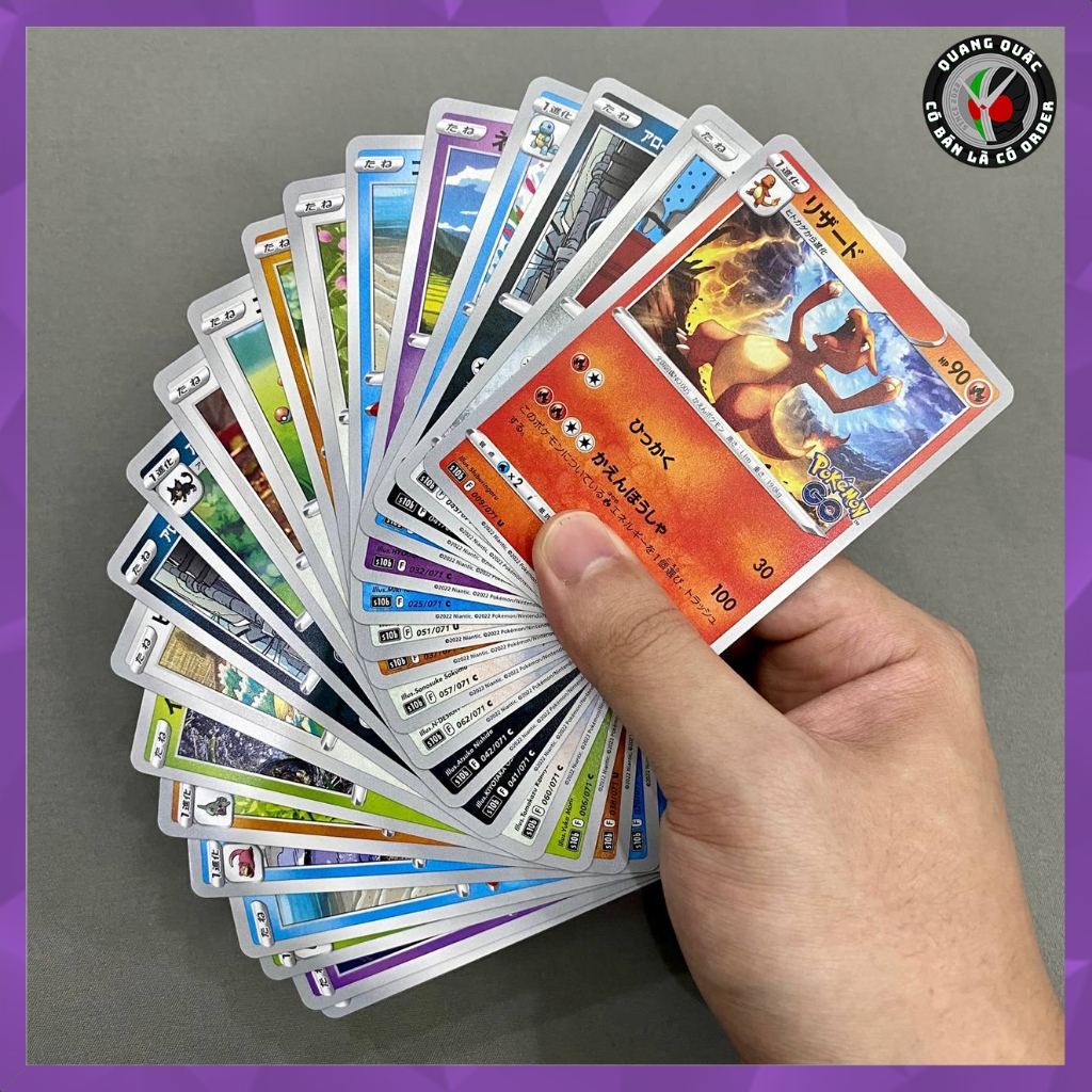 Lẻ Thẻ bài Pokemon TCG Pokemon GO
