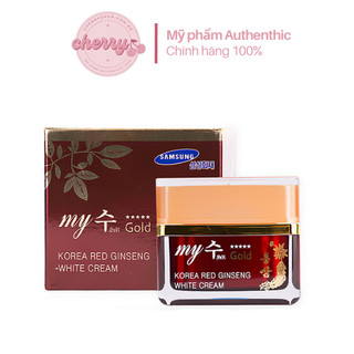 💥🍒Kem hồng sâm My Gold Red Ginseng White Cream