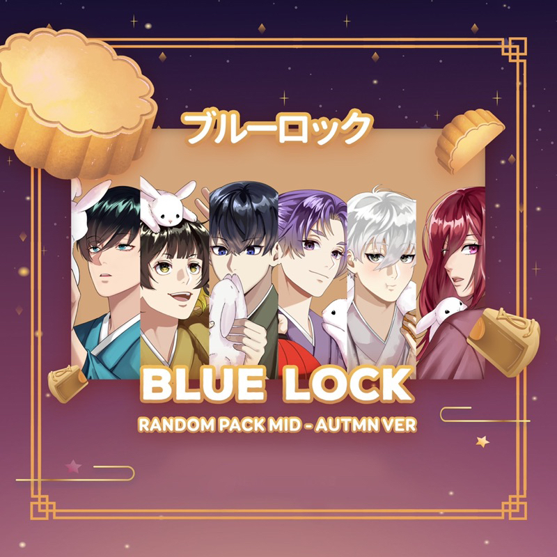 BLUE LOCK MID AUTUMN RANDOM PACK GÓI 1 THẺ