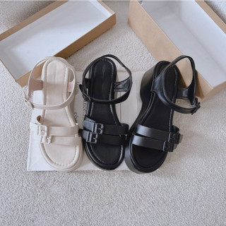Sandal Nữ- Dép Sandal nữ đế xuồng quai cài khóa thời trang đơn giản