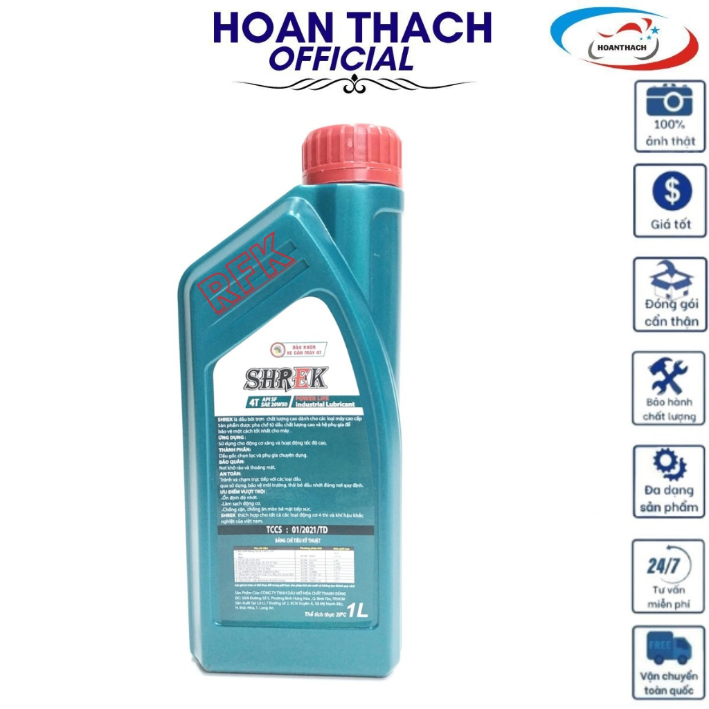 Nhớt Xe Số Shrek 1L HOANTHACH RYN.Unisex  SP011771