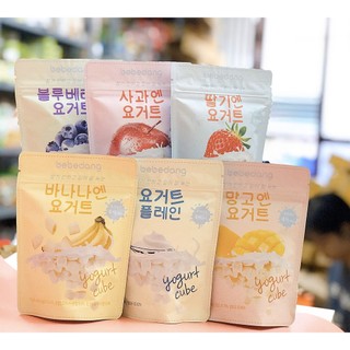 Sữa chua khô hoa quả sấy lạnh bebedang hàn quốc