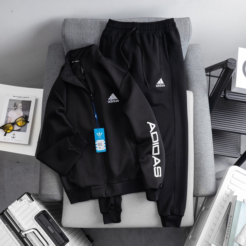 Bộ thu đông nam DECAL dài tay,Bộ nỉ nam thu đông dày dặn, chuẩn form,khóa kéo cao cấp Hàng loại 1,Logo thêu 100% sắc nét