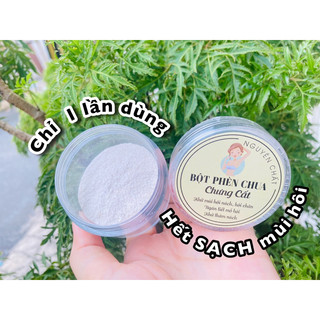 Bột phèn chua chưng cất ngăn mồ hôi nách