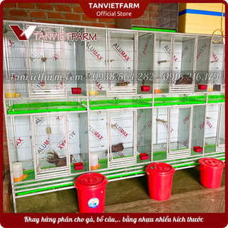 Set 10 khay hứng phân nhiều kích thước