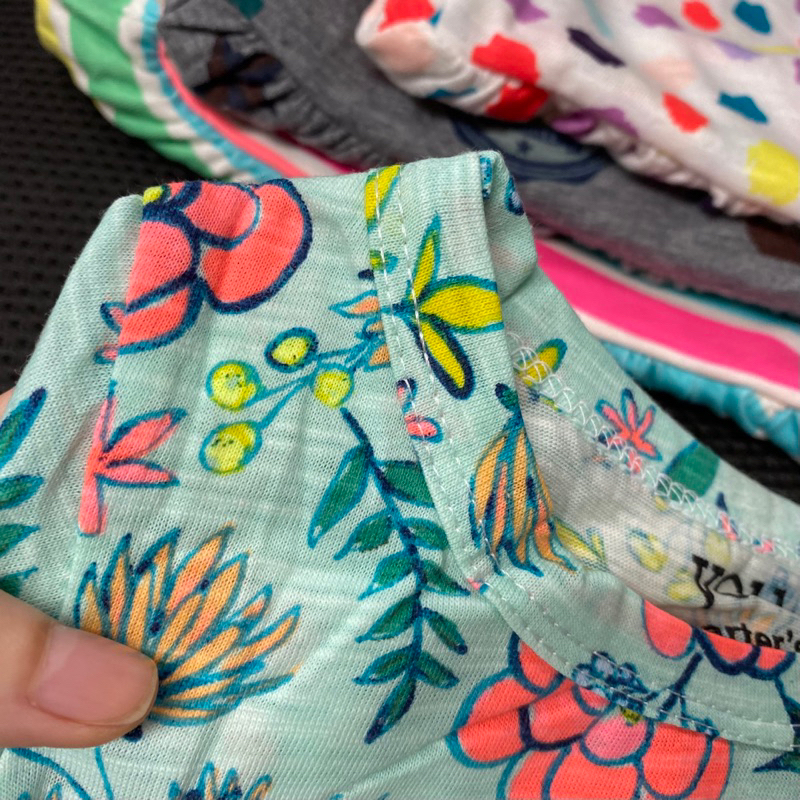 Váy cotton dài tay hoạ tiết hoa nhí siêu xinh cho bé gái size từ 10-24 cân