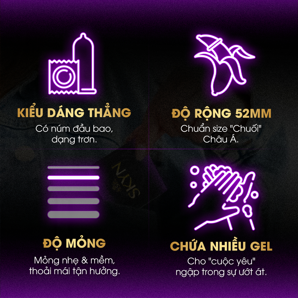 Bao Cao Su Non-latex Siêu Mềm Siêu Mỏng LifeStyles SKYN ELITE Không Mùi Cao Su, Không Gây Dị Ứng