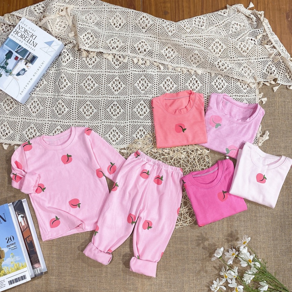 Đồ bộ quần áo dài tay cho bé mặc thu đông AM789 TTR95