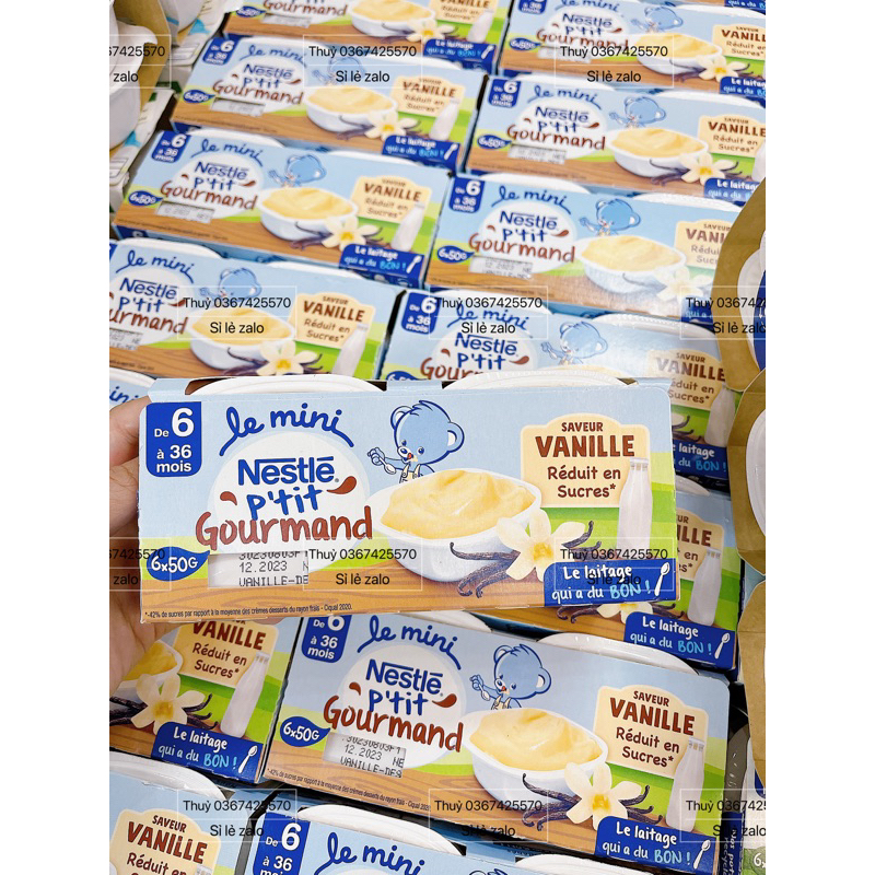 Váng sữa Nestle Pháp cho bé  6m