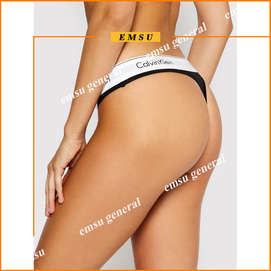 Quần Lọt Khe THONG Nữ Dáng Underwear Ck Cạp Cao sexy thể thao