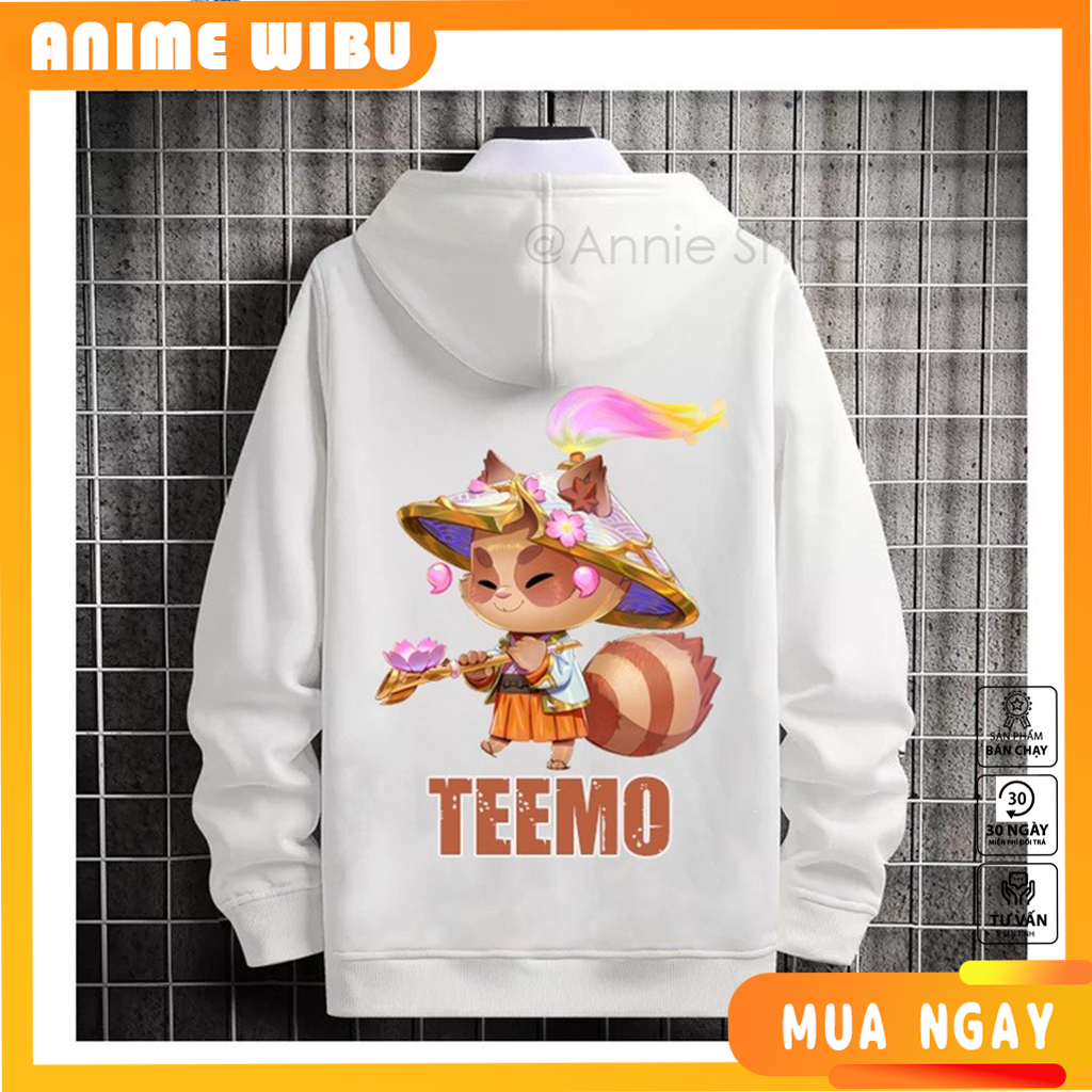 Áo Hoodie Unisex- Liên Minh Huyền Thoại  - Teemo