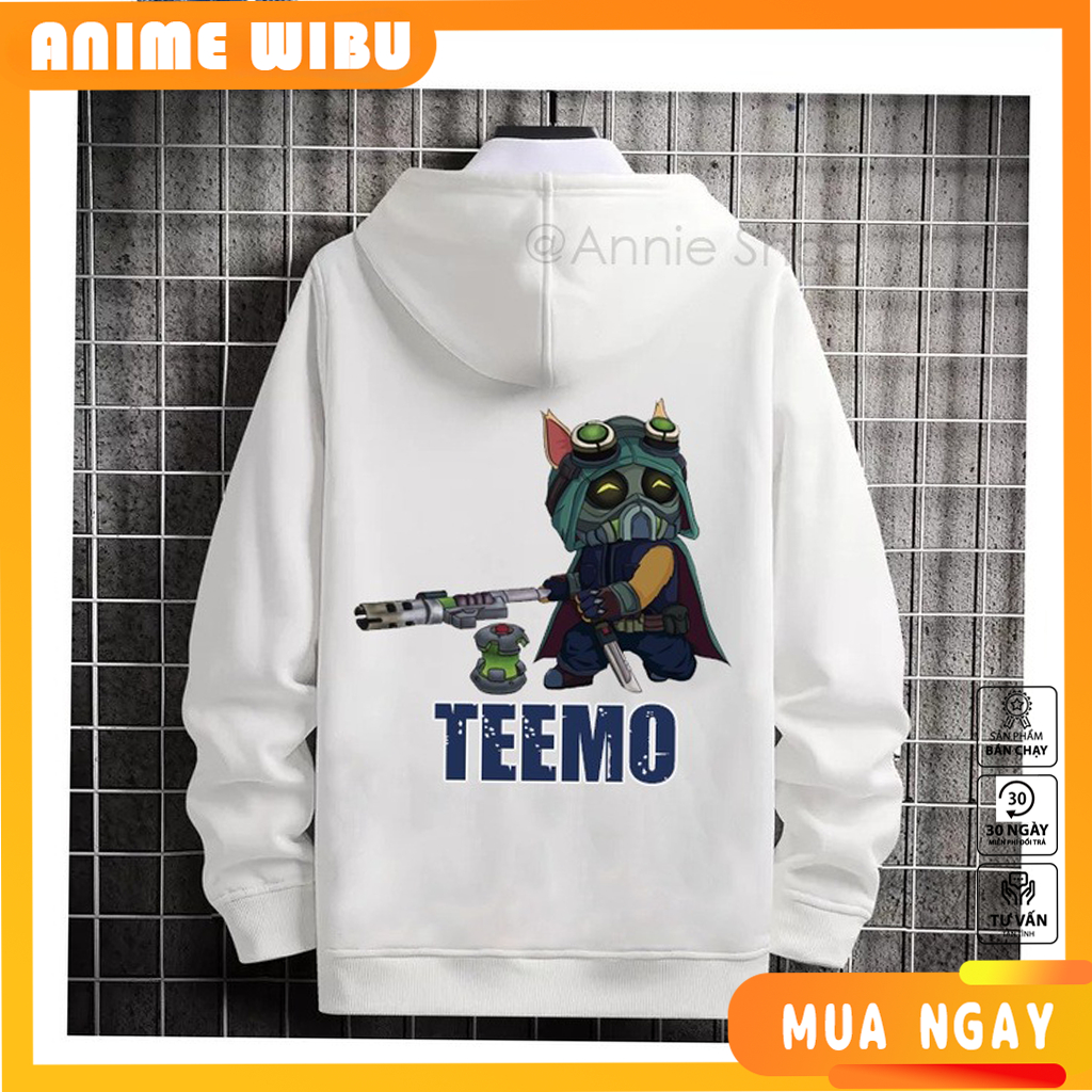 Áo Hoodie Unisex- Liên Minh Huyền Thoại  - Teemo