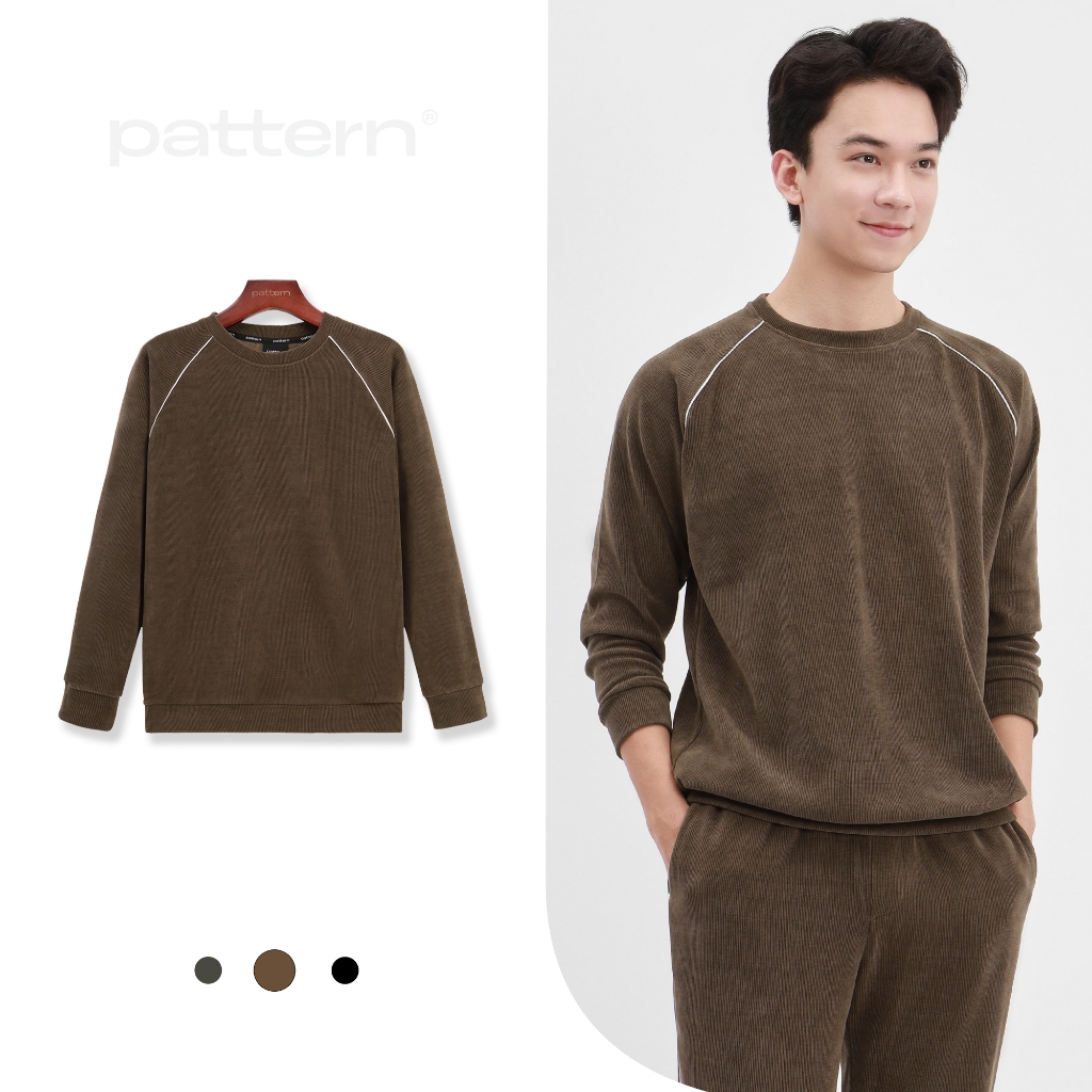 Áo Sweater Nỉ Tăm basic 3 màu PATTERN PA040