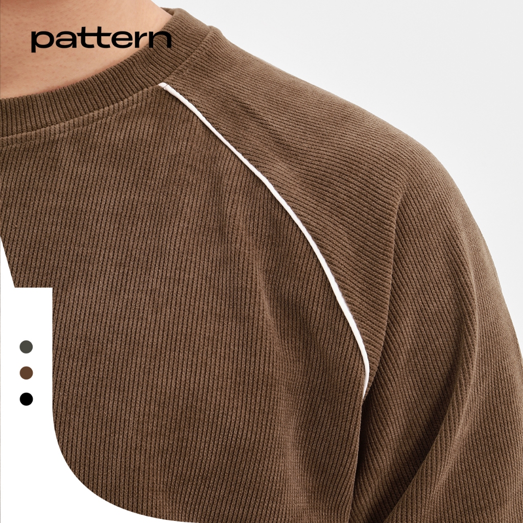 Áo Sweater Nỉ Tăm basic 3 màu PATTERN PA040