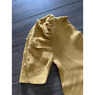 ÁO THUN LEN LỆCH BỜ VAI!