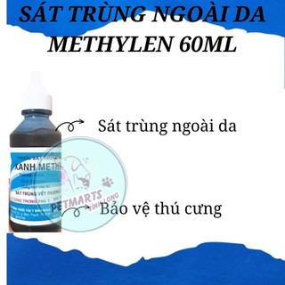Sát Trùng Ngoài Da Xanh Methylen 60 mL