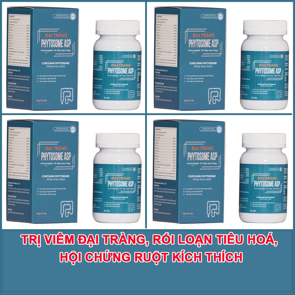 Liệu Trình 1 Tháng Đại Tràng Phytosome Hỗ Trợ Bệnh Viêm Đại Tràng Hội Chứng Ruột Kích Thích Đi Ngoài Nhiều Lần