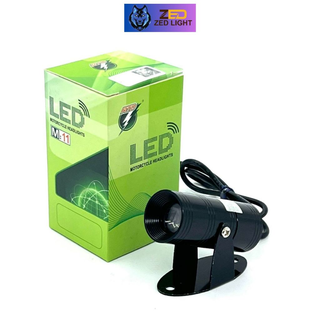 Đèn Laze M11 15W/12V/DC Logo Hình Chiếu Ấn Tượng Lắp Đuôi Xe Máy, Xe Đạp Điện