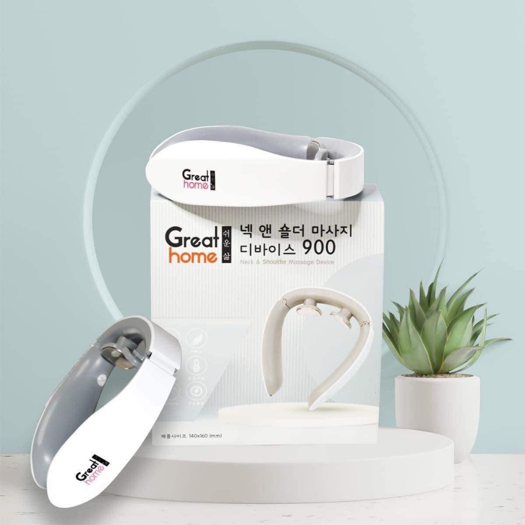 Máy Massage vai cổ thông minh Device 900 CHÍNH HÃNG Greathome