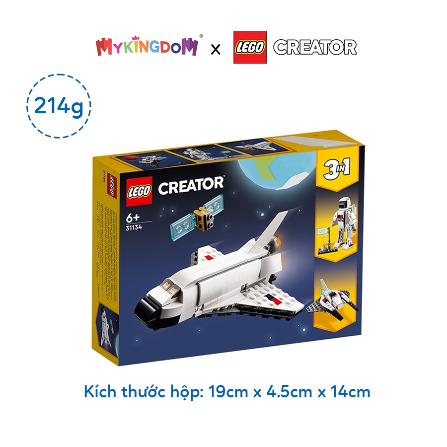 Đồ Chơi Lắp Ráp LEGO Tàu Con Thoi Vũ Trụ 31134