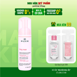 Sữa rửa mặt Nuxe Very Rose Light Cleansing Foam (150ml)