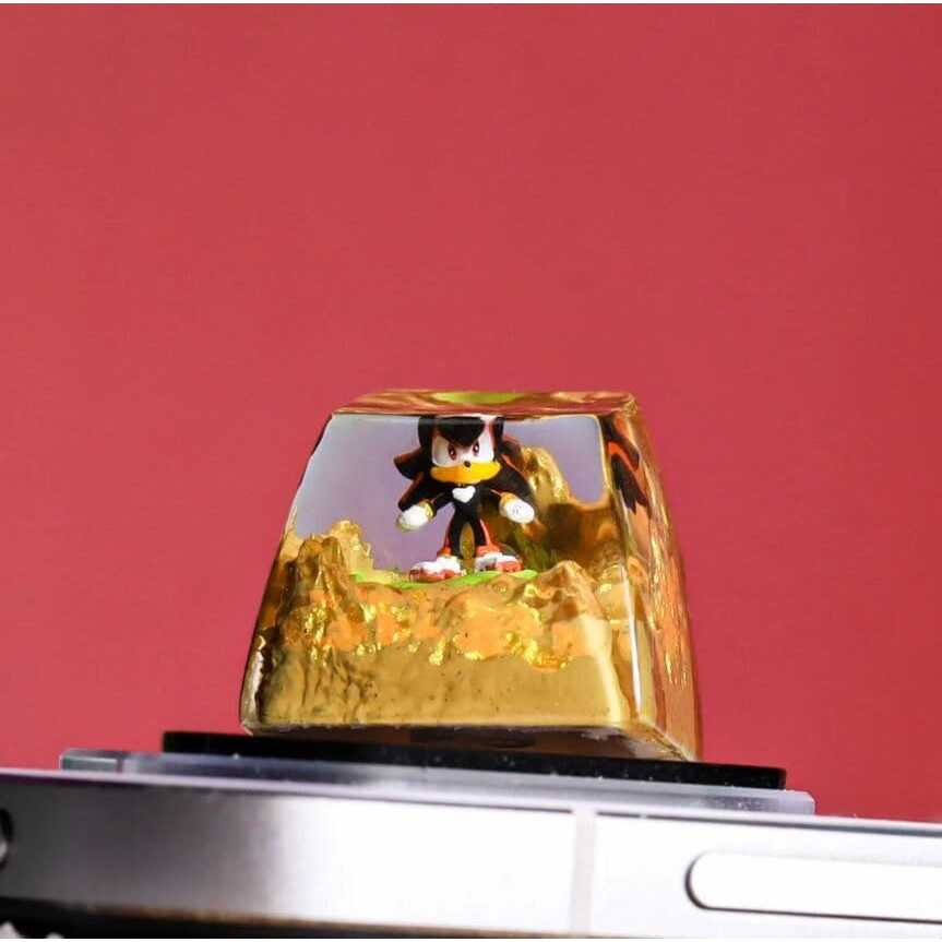 Keycap Sonic Resin, nút bàn phím cơ , artisan keycap