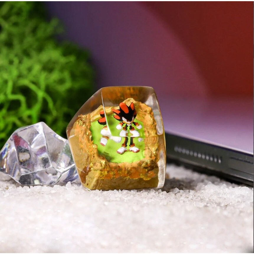 Keycap Sonic Resin, nút bàn phím cơ , artisan keycap