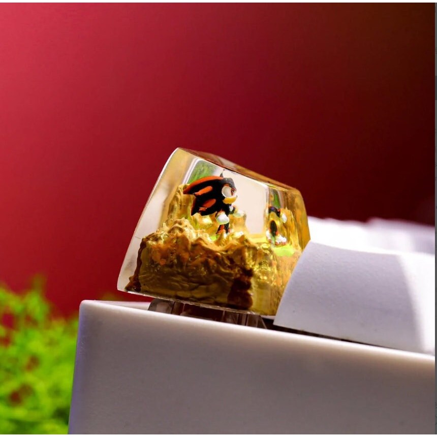 Keycap Sonic Resin, nút bàn phím cơ , artisan keycap