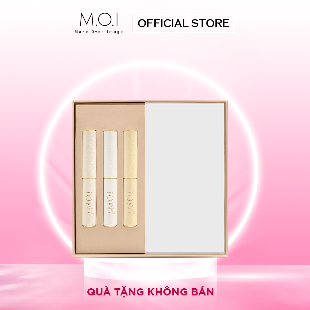 GIFT_Hộp giấy cho Set 3 Son Môi Sáp Love M.O.I