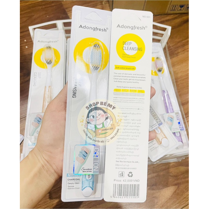 Bàn chải Adongfresh lông mềm Deep Cleansing MSP No.551