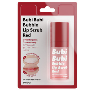 Tẩy Tế Bào Chết Môi Dạng Bọt Unpa Bubi Bubi Lip