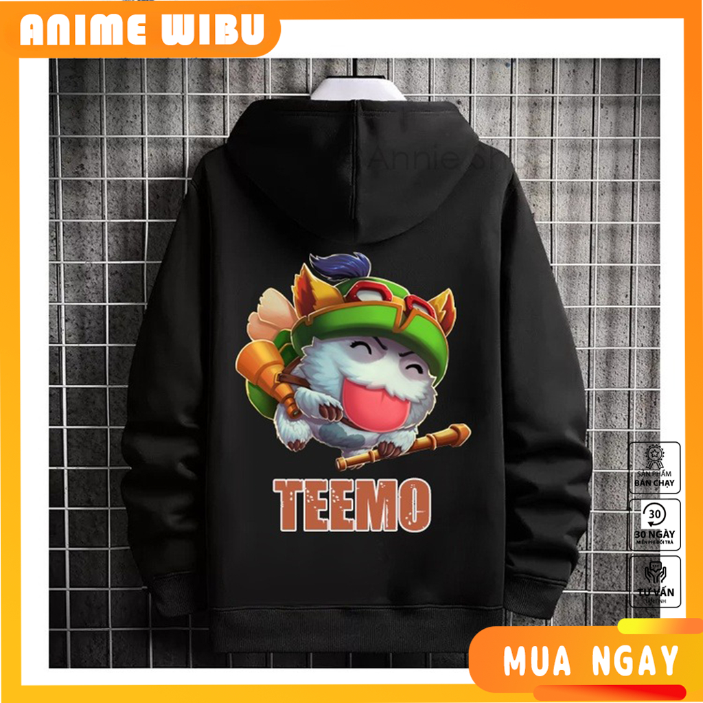 Áo Hoodie Unisex- Liên Minh Huyền Thoại  - Teemo