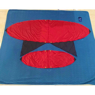 Áo diều vải mẹ bồng con lắp khung diều lắp ghép 2m