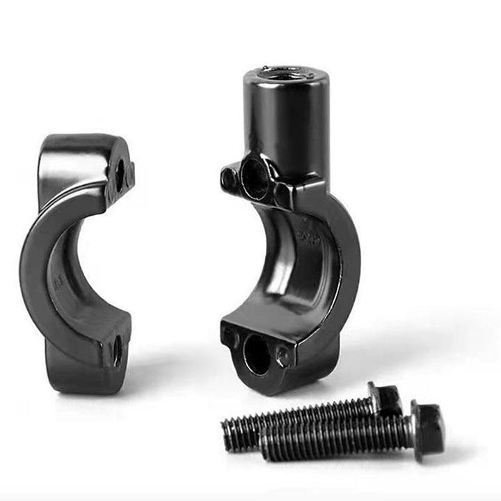 Bộ 02 Chân gương gắn ghi đông xe máy, xe đạp chân ren 8MM