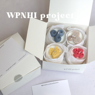 Nến Thơm Tealight WPNHI, Sáp Đậu Nành,Tinh Dầu Thiên Nhiên - Trang Trí Decor Làm Quà Tăng